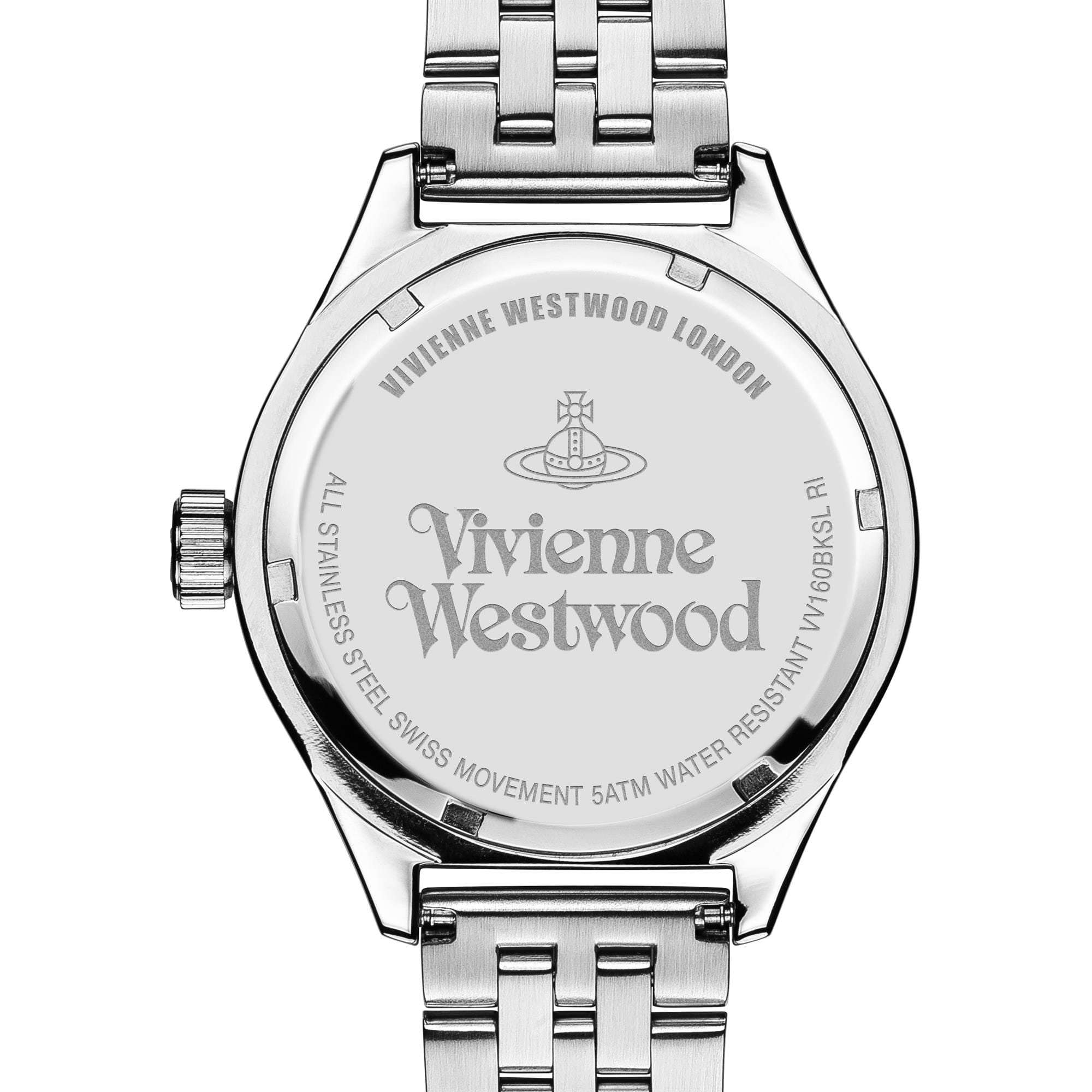 Vivienne Westwood Smithfield Stainless Steel Black Dial Men's Watch VV160BKSL - Image 2