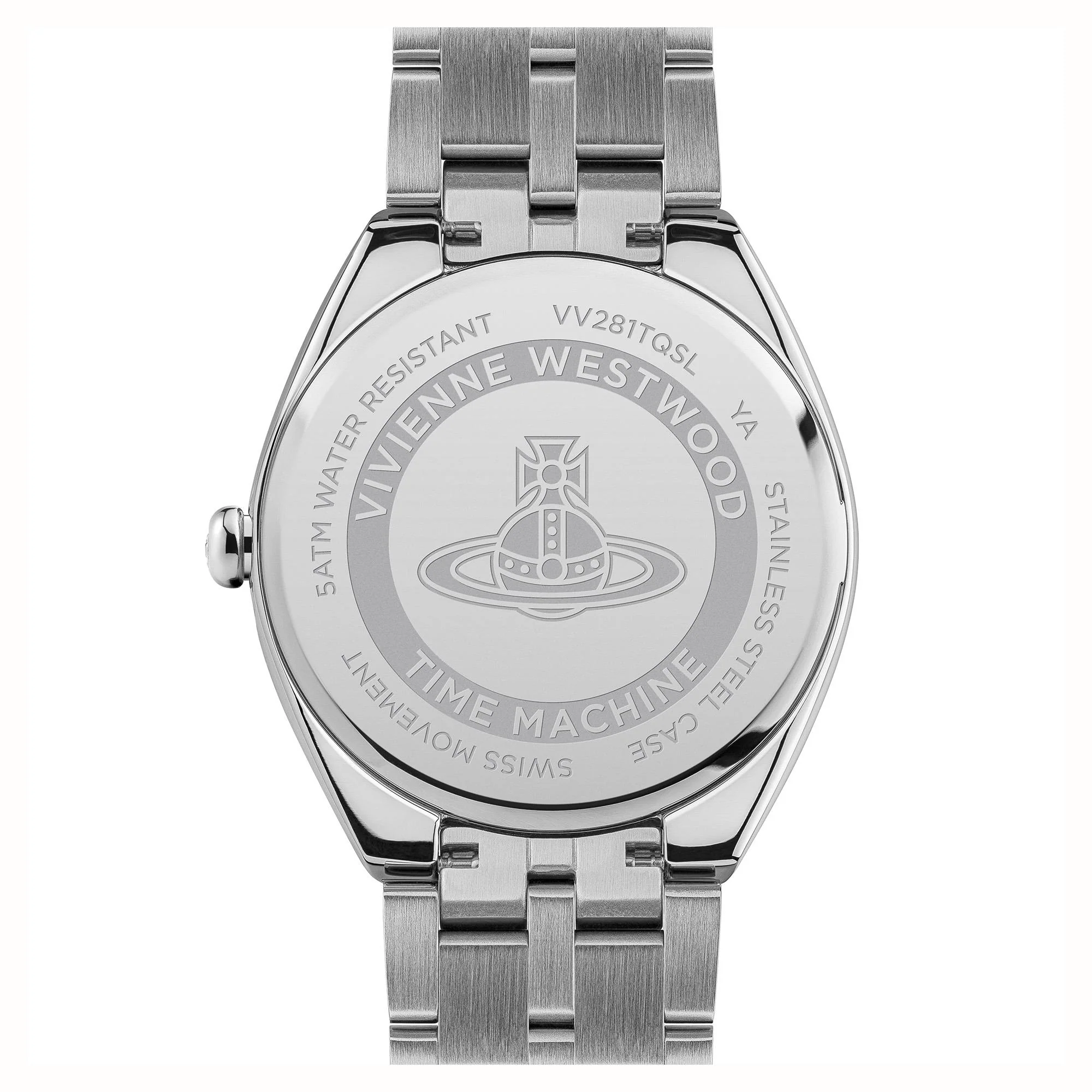 Vivienne Westwood The Mews Turquoise Dial Stainless Steel Bracelet Unisex Watch VV281TQSL - Image 19