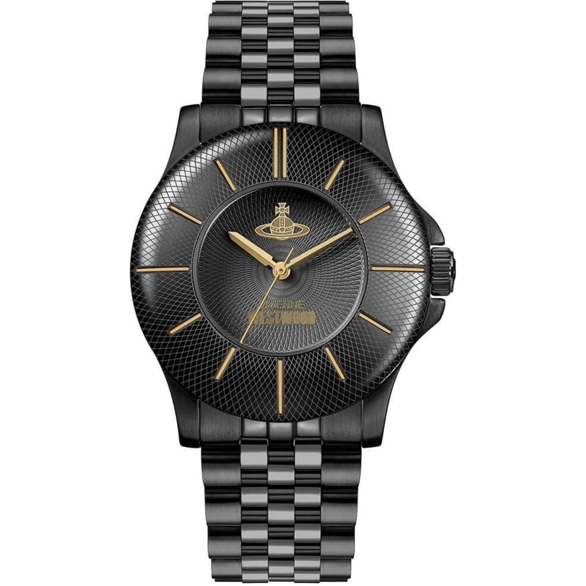 Vivienne Westwood Walbrook Black Dial Steel Strap Women's Watch VV309BKBK - Image 8
