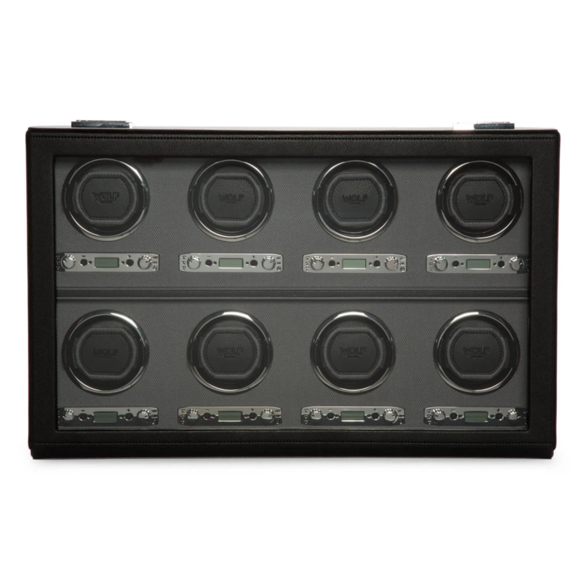 Wolf 8-Piece Black Watch Winder 456902 - Image 2