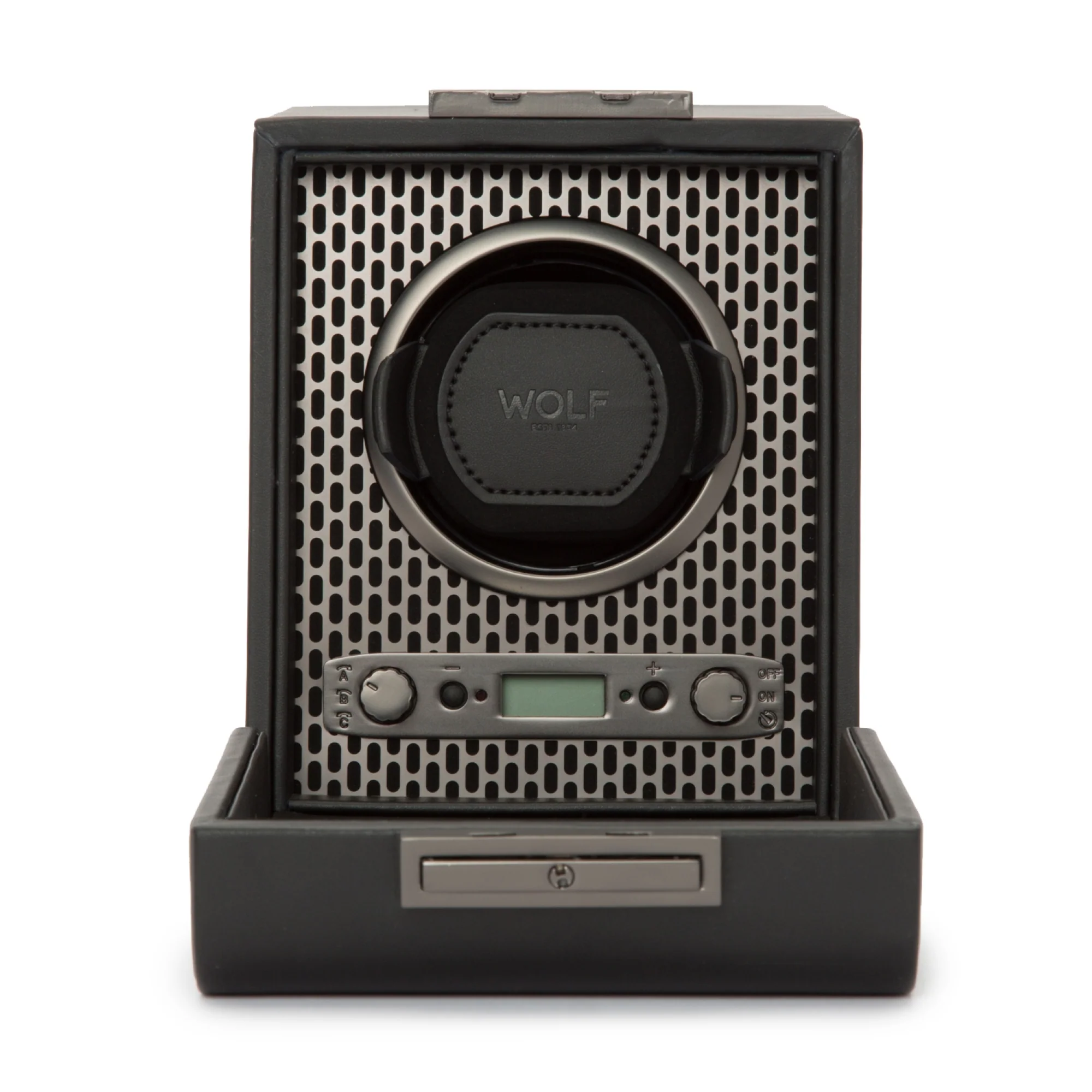 WOLF Axis Black Single Watch Winder 469103 - Image 4