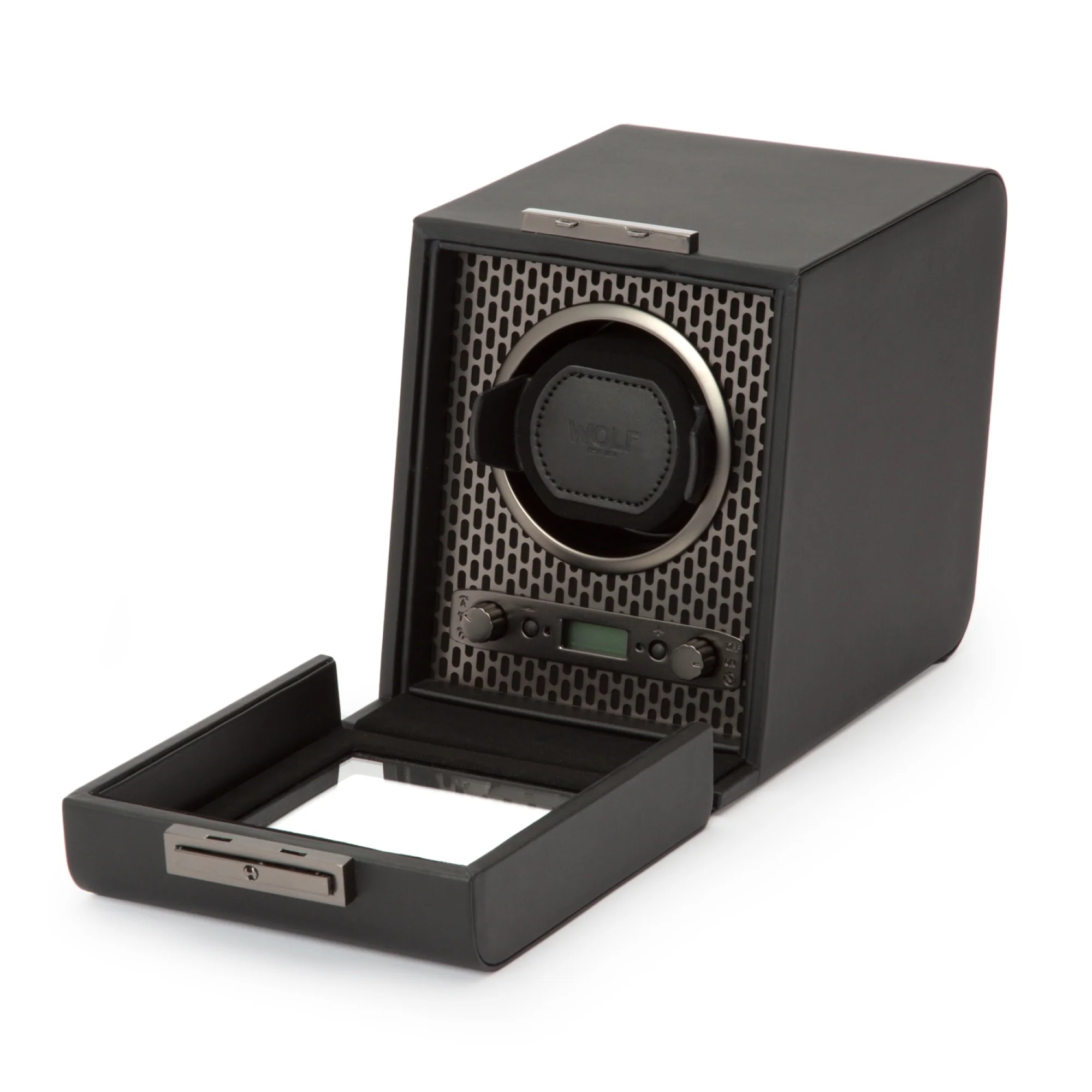 WOLF Axis Black Single Watch Winder 469103 - Image 5