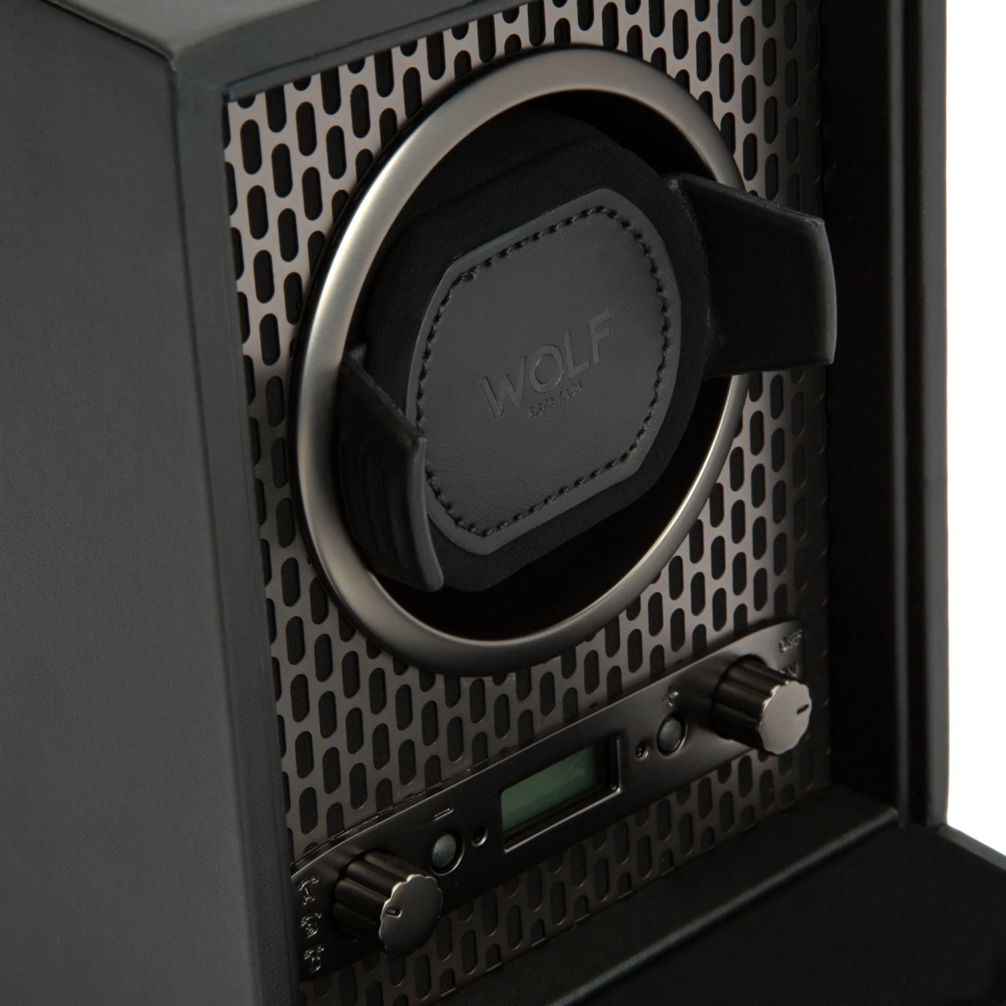WOLF Axis Black Single Watch Winder 469103 - Image 6