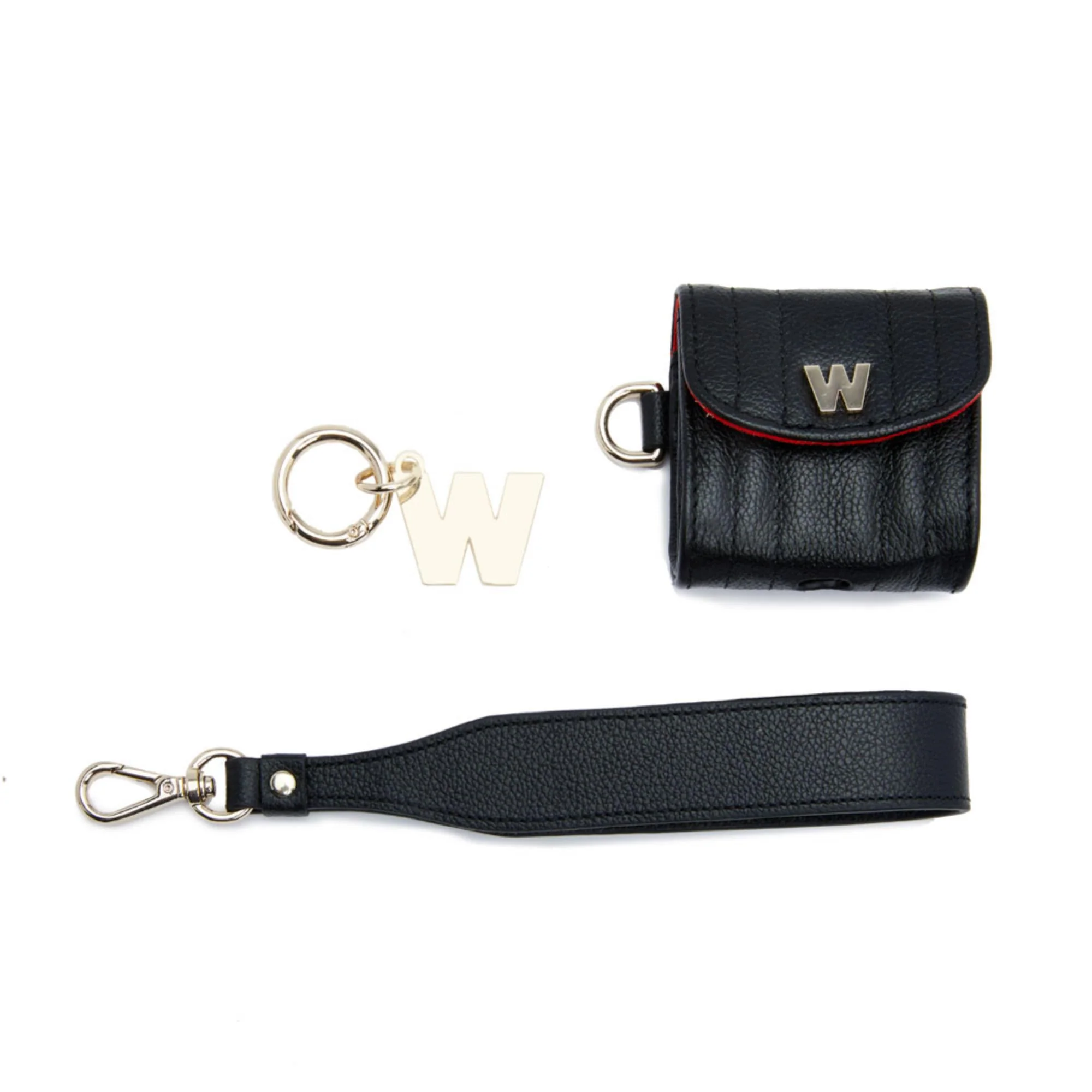 Wolf Black Mimi EarPods Case with Wristlet 768102 - Image 12
