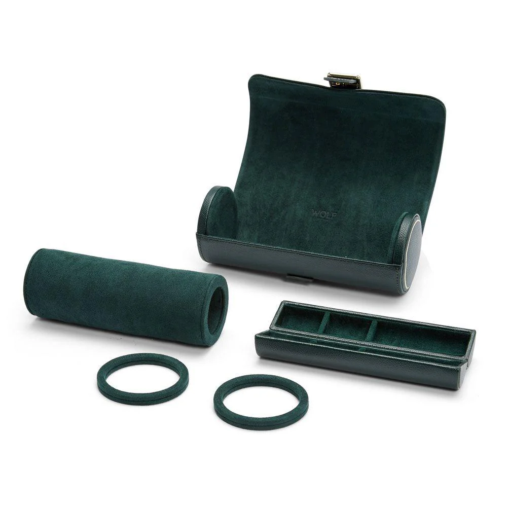 WOLF British Racing Triple Green Watch Roll 792941 - Image 5