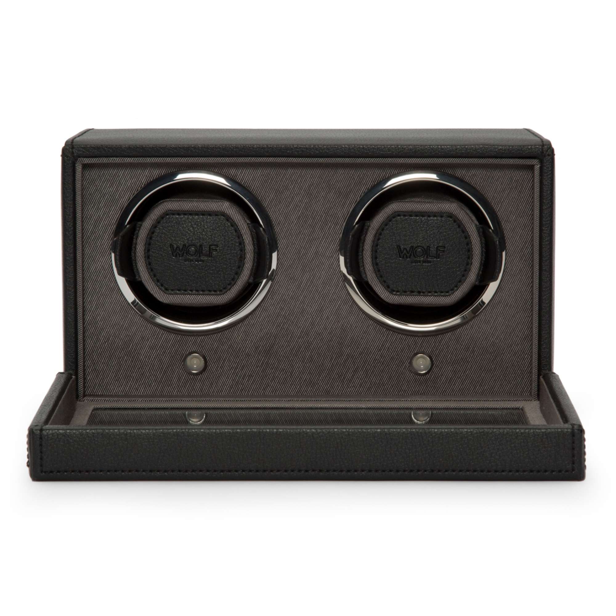 WOLF CUB BLACK DOUBLE WATCH WINDER 461203 - Image 3