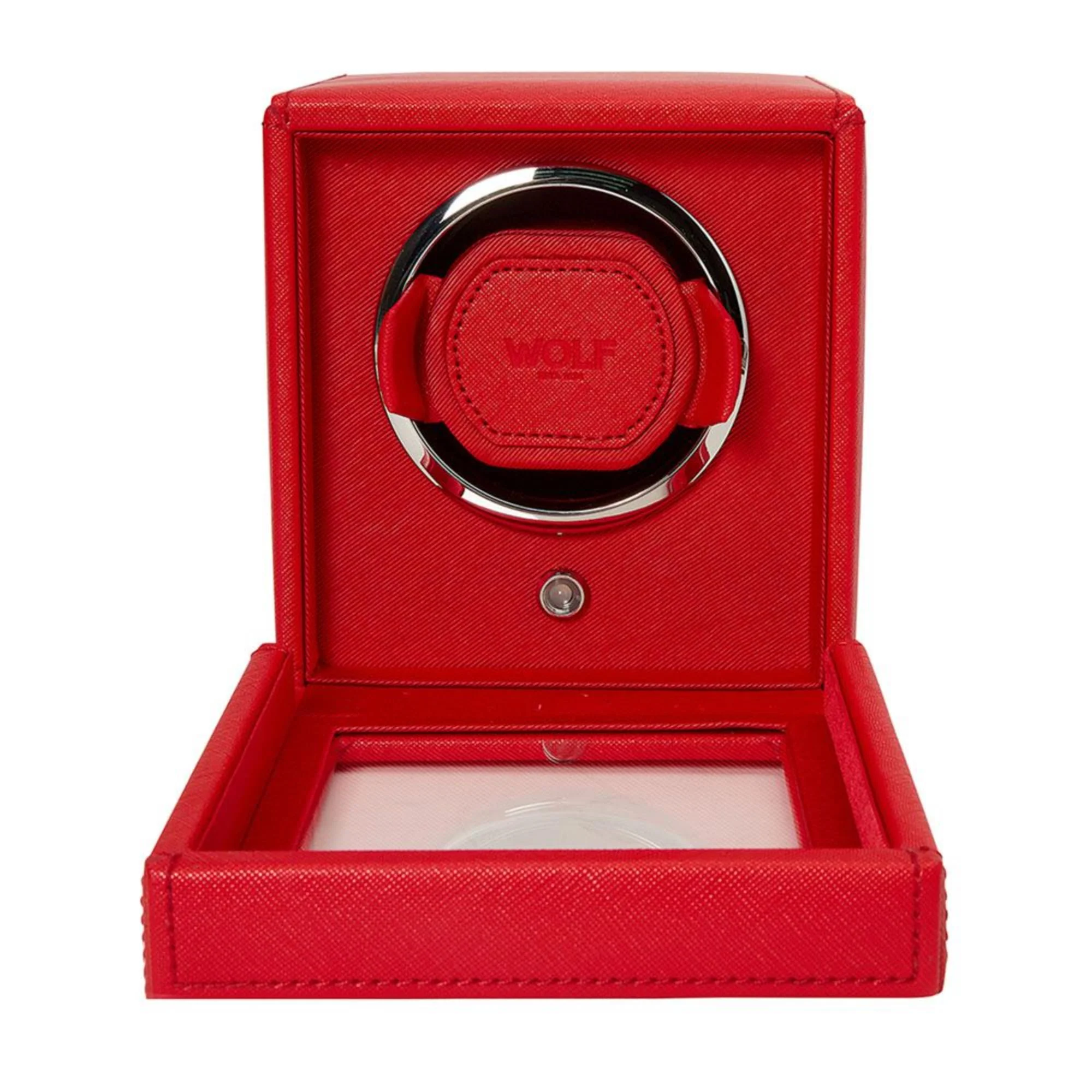 WOLF Cub Tutti Frutti Single Red Watch Winder Bold Red 461172 - Image 3