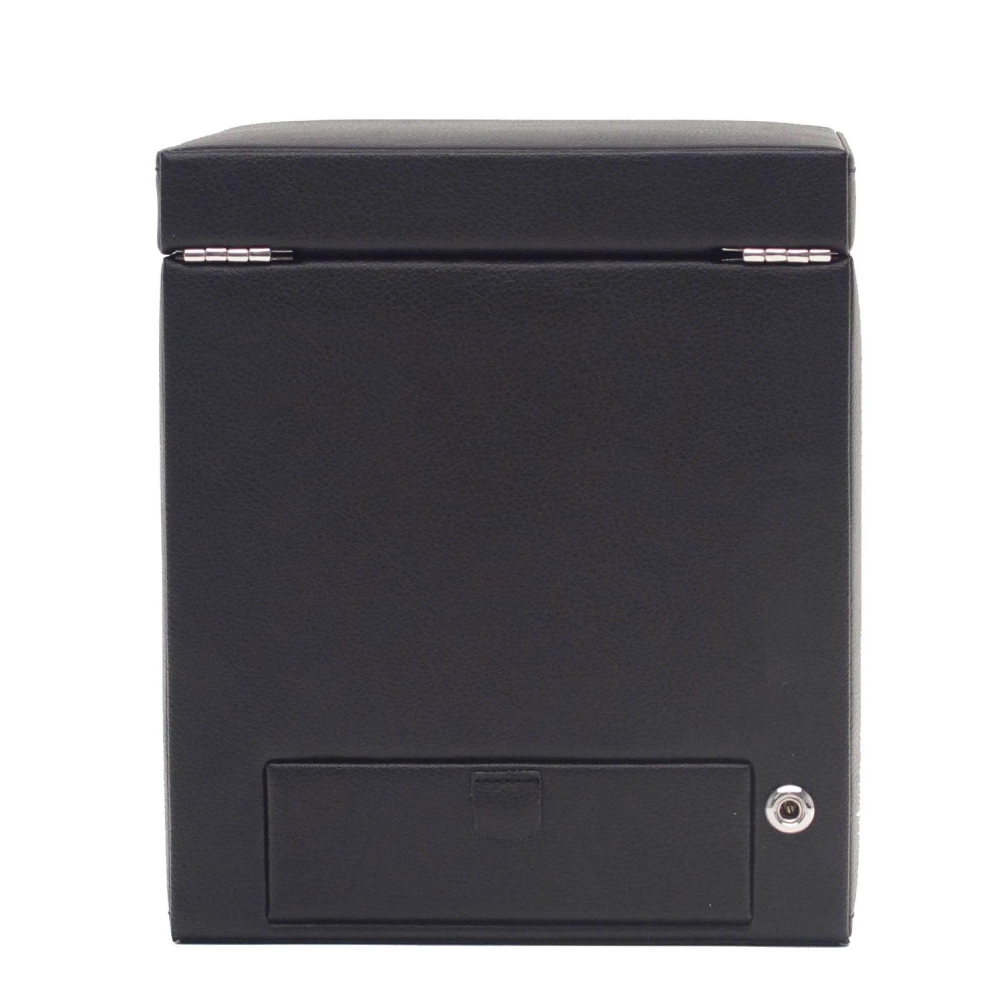 WOLF Roadster Ebony Macassar Single Watch Winder With Storage 457156 - Image 11
