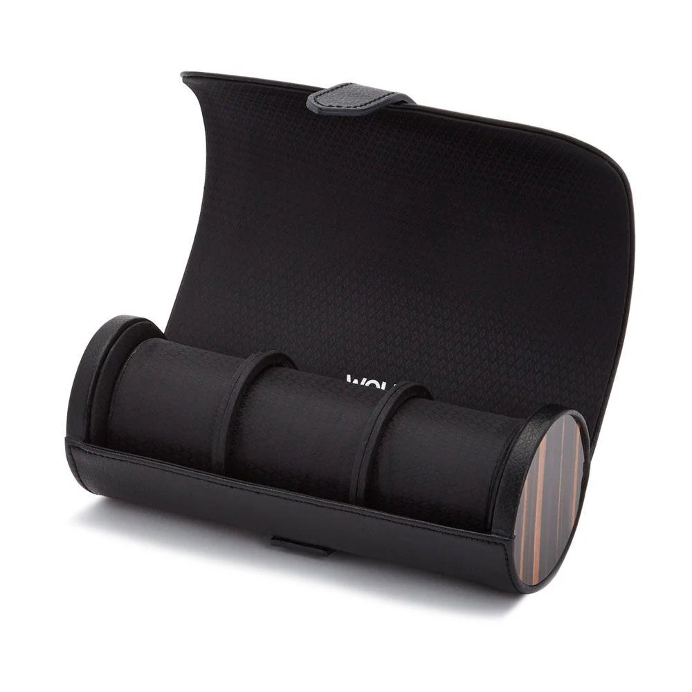 WOLF Roadster Triple Black Watch Roll 477856 - Image 3