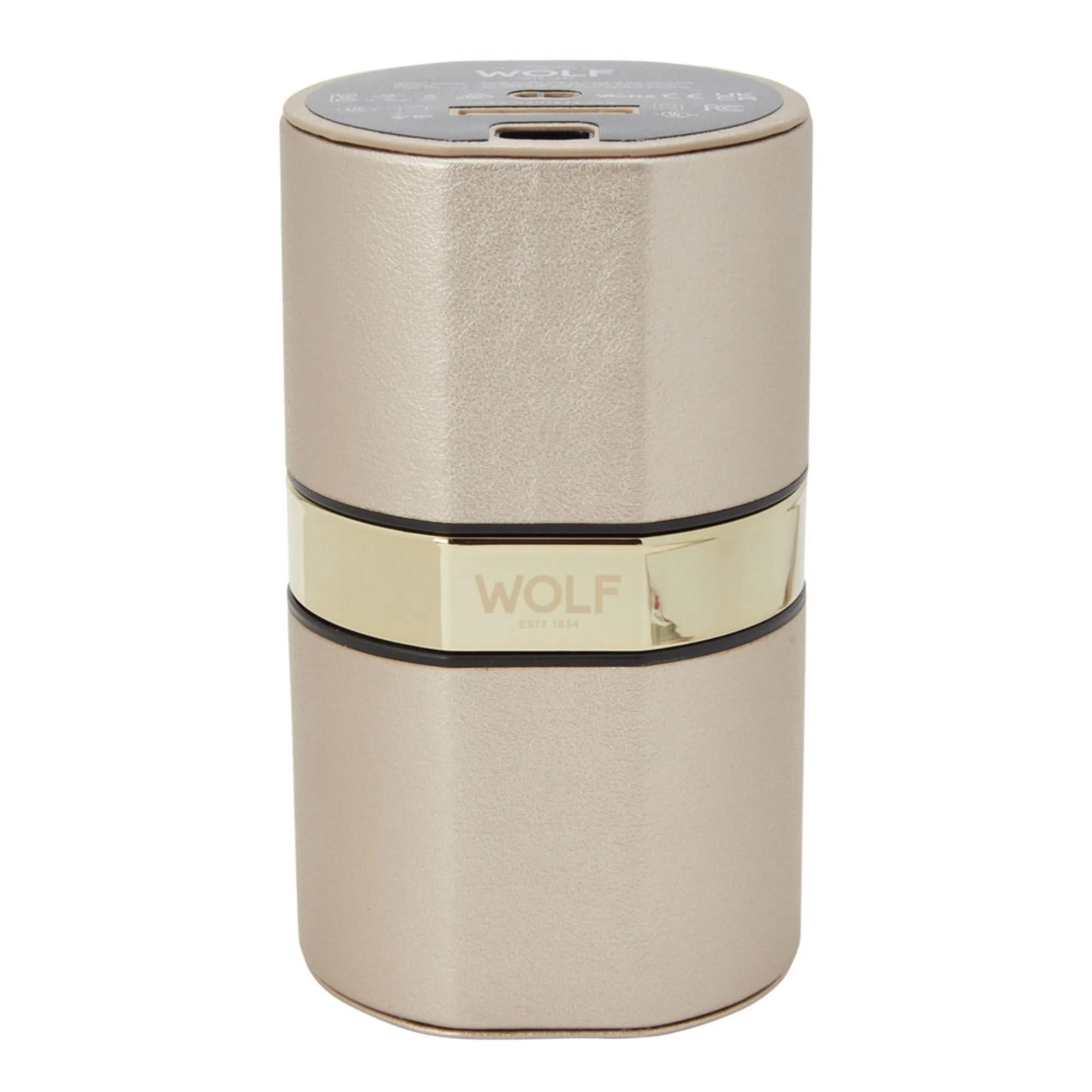 Wolf The Rocket Champagne Travel Watch Winder 543246 - Image 11