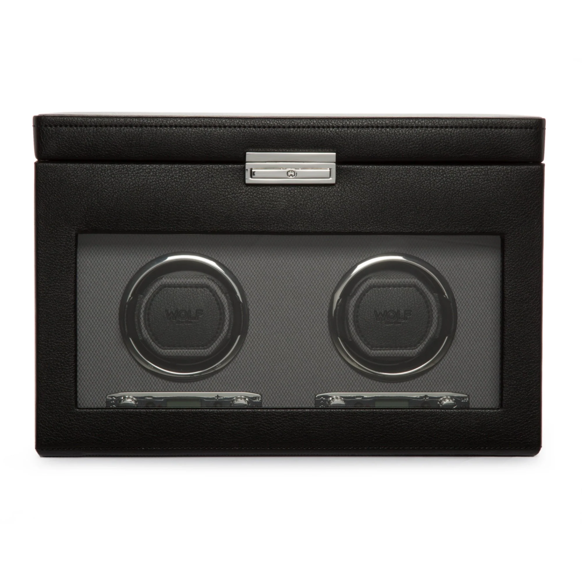 WOLF Double Watch Winder With Storage 456202 - Image 11