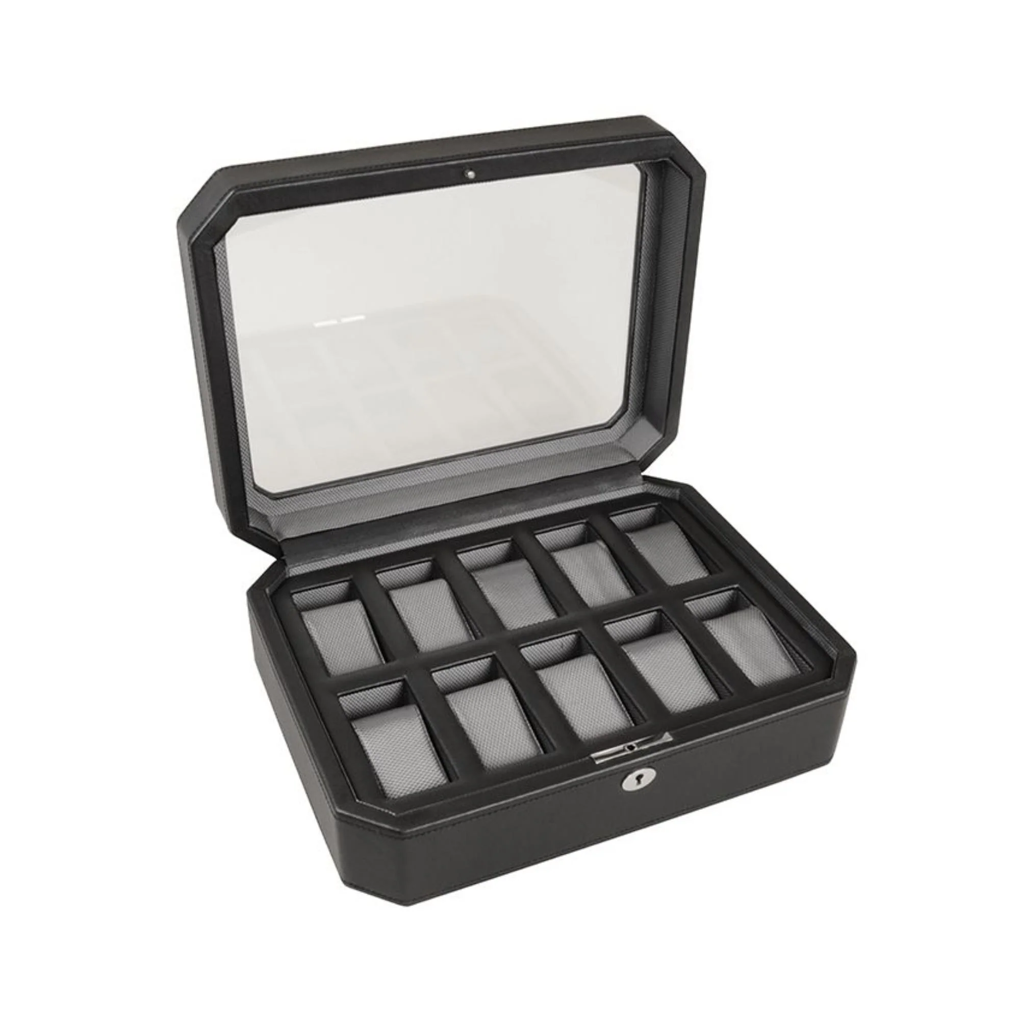 WOLF Windsor 10 Piece Watch Box with Cover 4584029 - Image 3
