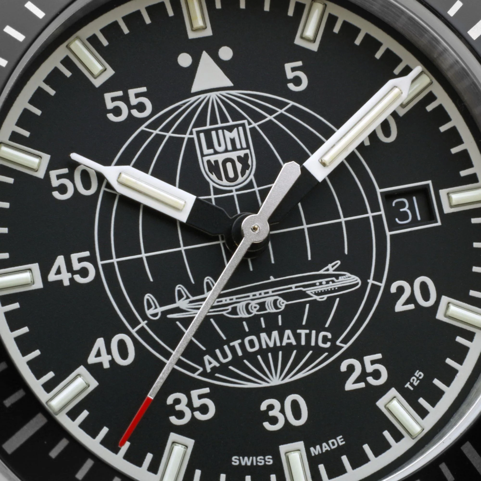 Luminox Constellation 9600 Series Black Dial Stainless Steel Bracelet Men's Watch XA.9601.M - Image 14