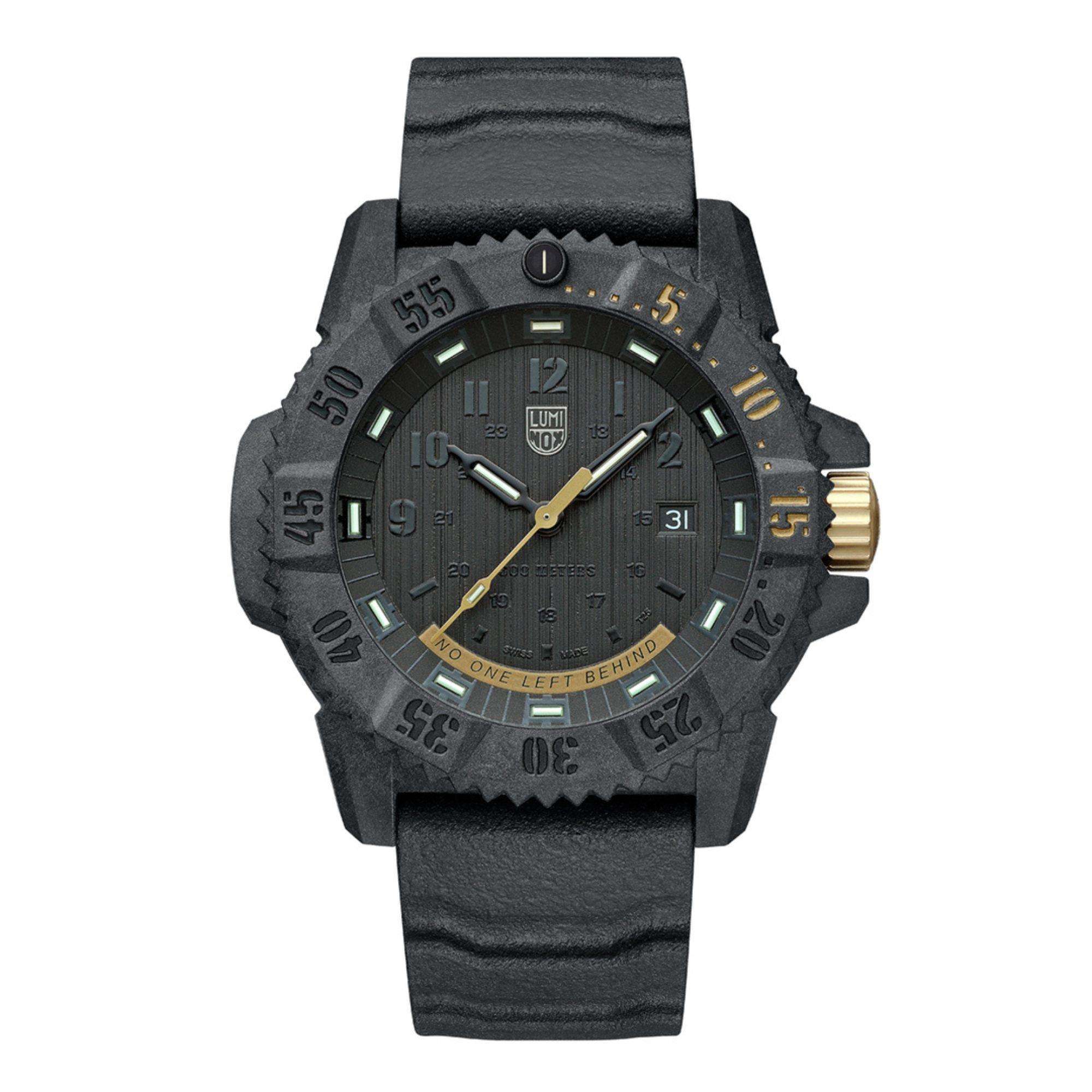 Luminox Master Carbon Seal 3800 Series Black Dial Grey Rubber Strap Men's Watch XS.3805.NOLB.SE - Image 15